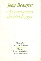 Al encuentro de Heidegger