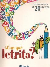 Con que letrita?