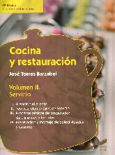 Cocina y Restauracin - Volumen II Servicio