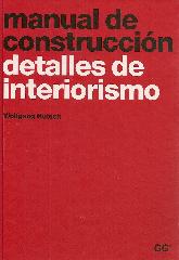 Manual de construcción. Detalles de interiorismo