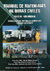 Manual de Materiales de Obras Civiles - Tomo II Volumen III