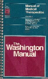 Washington Manual Therapeutics