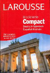 Larousse Diccionario Compact Deutsch Spanisch Espaol Alemn