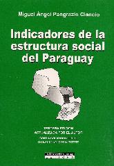 Indicadores de la estructura social del Paraguay