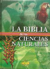 La biblia de las ciencias naturales