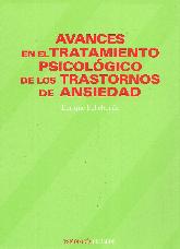 Avances en el Tratamiento Psicolgico de los Trastornos de Ansiedad