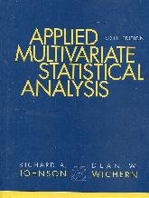 Applied multivariate statistical analysis