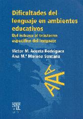 Dificultades del lenguaje en ambientes educativos