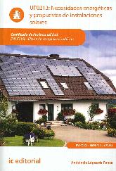 Necesidades energeticas y propuestas de instalaciones solares