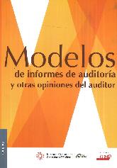 Modelos de informes de auditora y otras opiniones del auditor