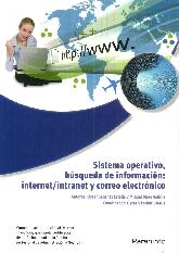 Sistema Operativo, bsqueda de informacin : internet/intranet y correo electrnico
