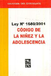 Ley N 1680/2001 Cdigo de la Niez y la Adolescencia