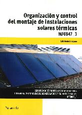 Organizacin y Control del Montaje de Instalaciones Solares Trmicas