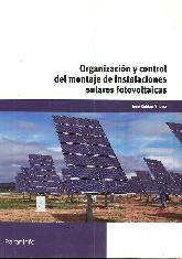 Organizacin y Control del Montaje de Instalaciones Solares Fotovoltaicas