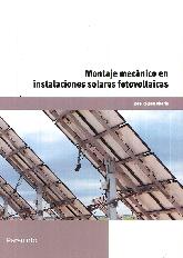 Montaje mecnico en instalacioens solares fotovoltaicas