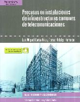 Procesos en instalaciones de infraestructuras comunes de telecomiunicaciones