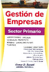 Gestin de empresas. Sector Primario