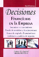 Decisiones financieras en la empresa