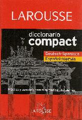 Larousse Diccionario Compact Deutsch-Spanisch Espaol Alemn