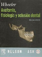 Wheeler Anatoma, fisiologa y oclusin dental