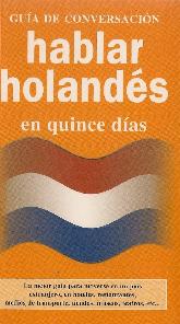 Guia de conversacion Hablar Holandes en quince dias