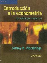 Introducccion a la Econometria 2 Ed Wooldridge