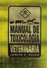 Manual de Toxicologia Veterinaria