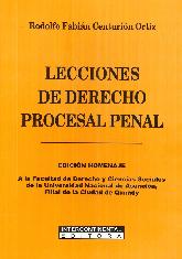 Lecciones de Derecho Procesal Penal