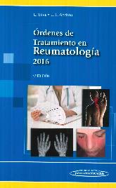 rdenes de Tratamiento en Reumatologa 2016
