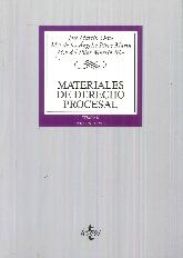 Materiales del derecho procesal