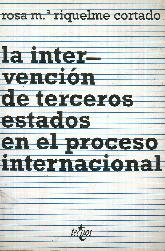 La Intervencin de terceros estados en el proceso internacional