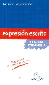Expresion escrita Lengua espaola