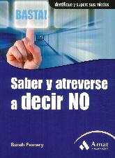 Saber y atreverse a decir NO