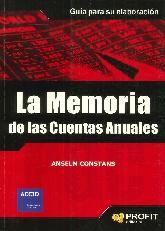 La memoria de las cuentas anuales