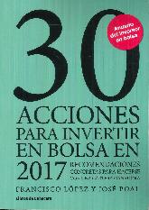 30 acciones para invertir en bolsa en 2017