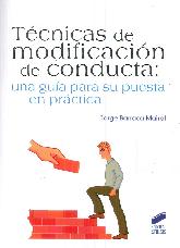 Tcnicas de Modificacin de Conducta