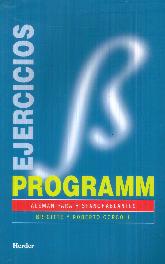 Ejercicios PROGRAMM