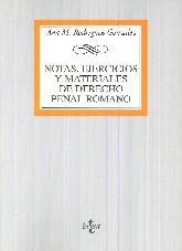 Notas, ejercicios y materiales de derecho penal romano