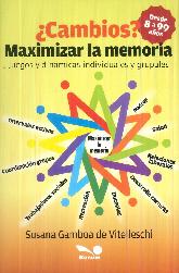  Cambios ? Maximizar la memoria