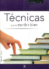 Tcnicas para escribir bien