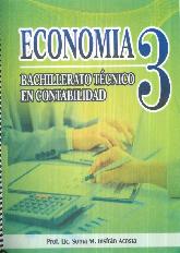 Economa 3 Bachillerato Tcnico en Contabilidad