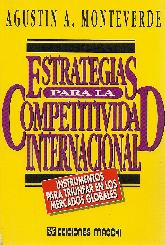 Estrategia para la competitividad internacional