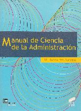 Manual de ciencia de la administracion