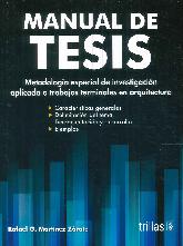 Manual de Tesis