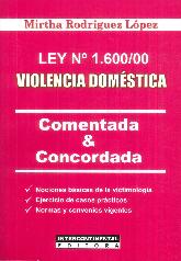 Ley N 1.600/00 Violencia Domstica