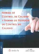 Norma de Control de Calidad y Norma de Recisin de Control de Calidad