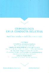 Criminologa en la Conducta Delictiva