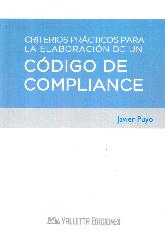 Cdigo de Compliance Criterios prcticos para la elaboracin de un