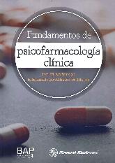 Fundamentos de Psicofarmacologa Clnica