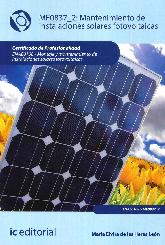 Mantenimiento de Instalaciones solares fotovoltaicas